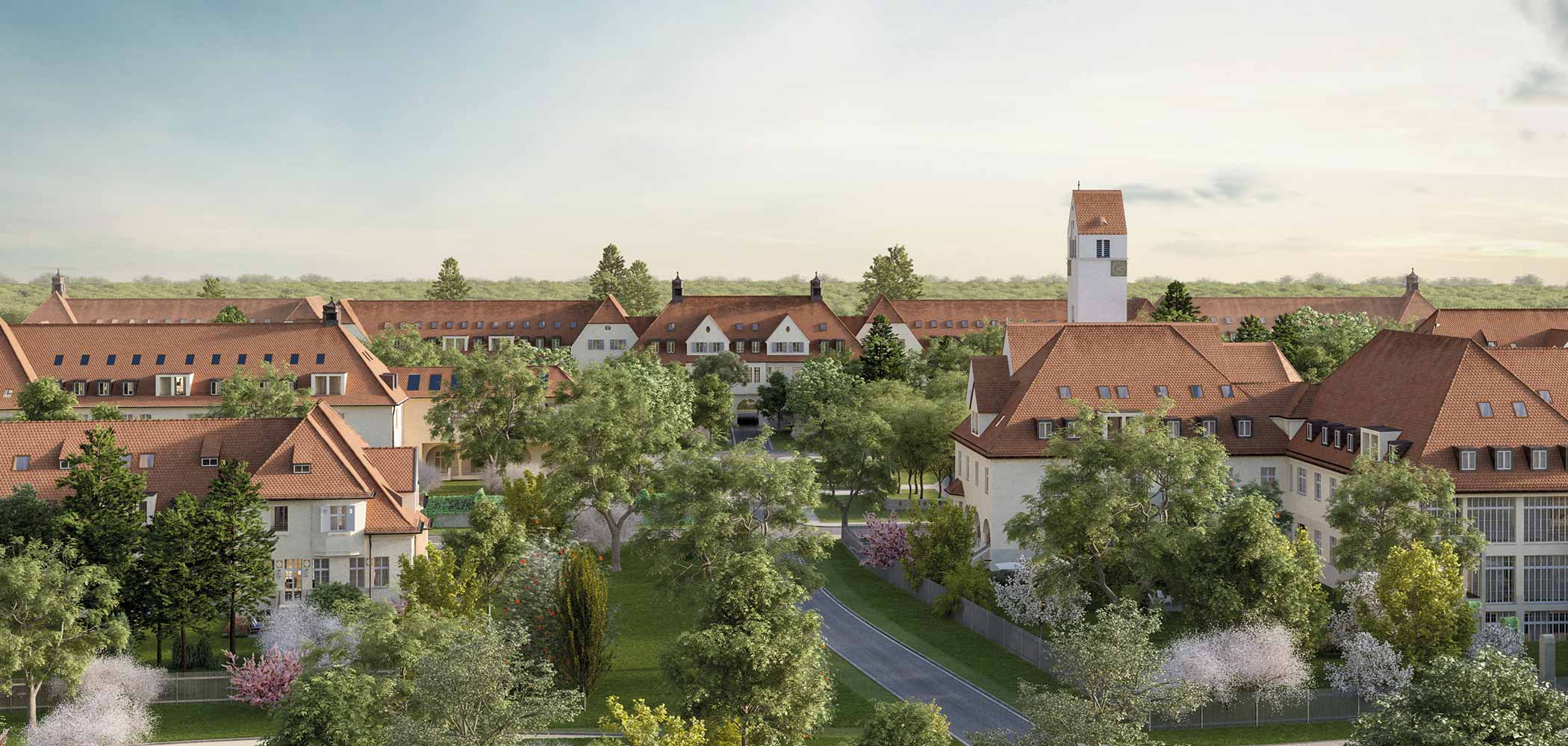 Denkmalimmobilien Quartier 1907 in München-Haar mit modernen Maisonette-Wohnungen., Startseite