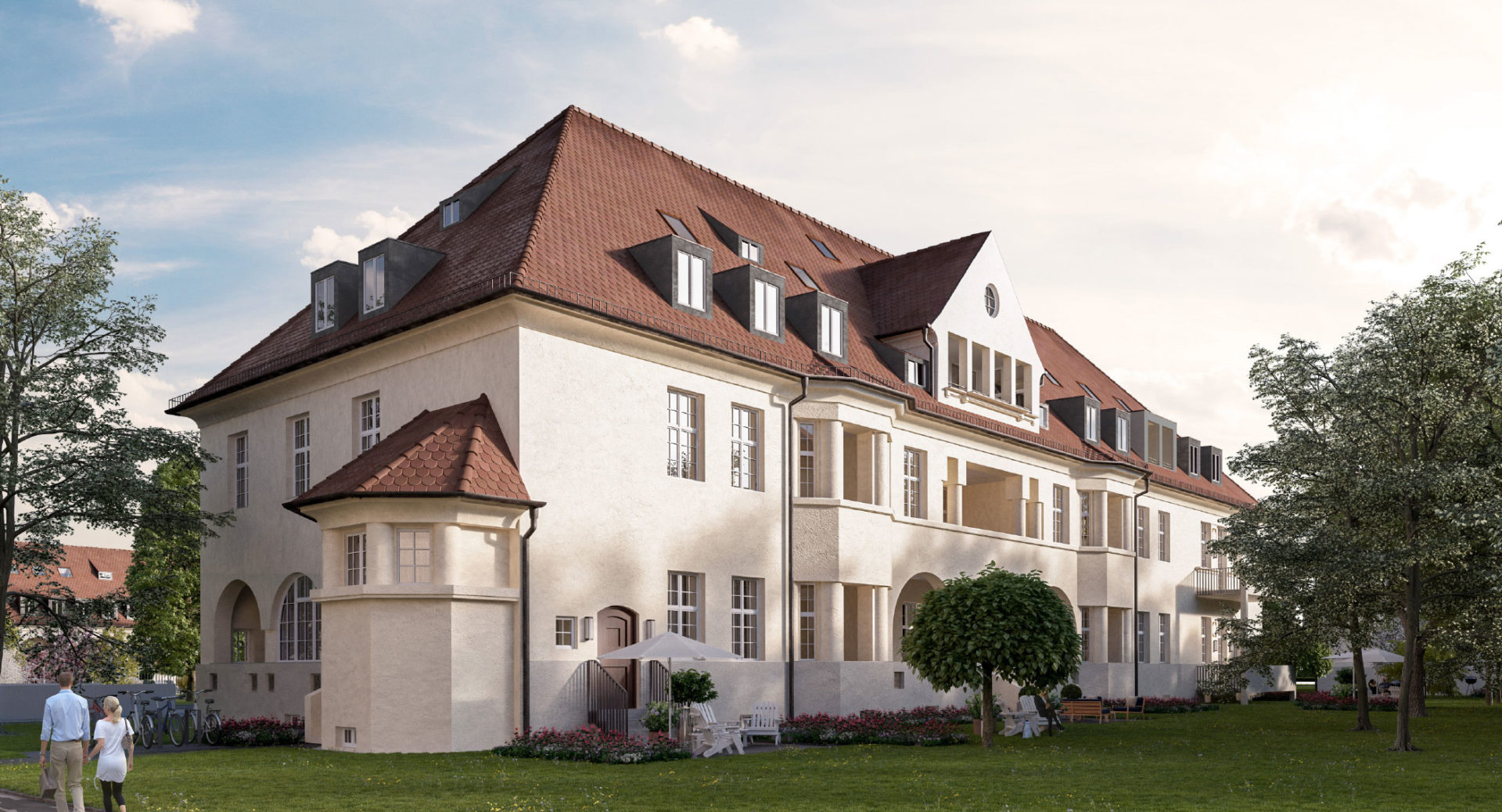 Stadt und Natur. Tradition und Moderne. Wohnkomfort und Wertsteigerung. Stadtteil München-Haar, Quartier