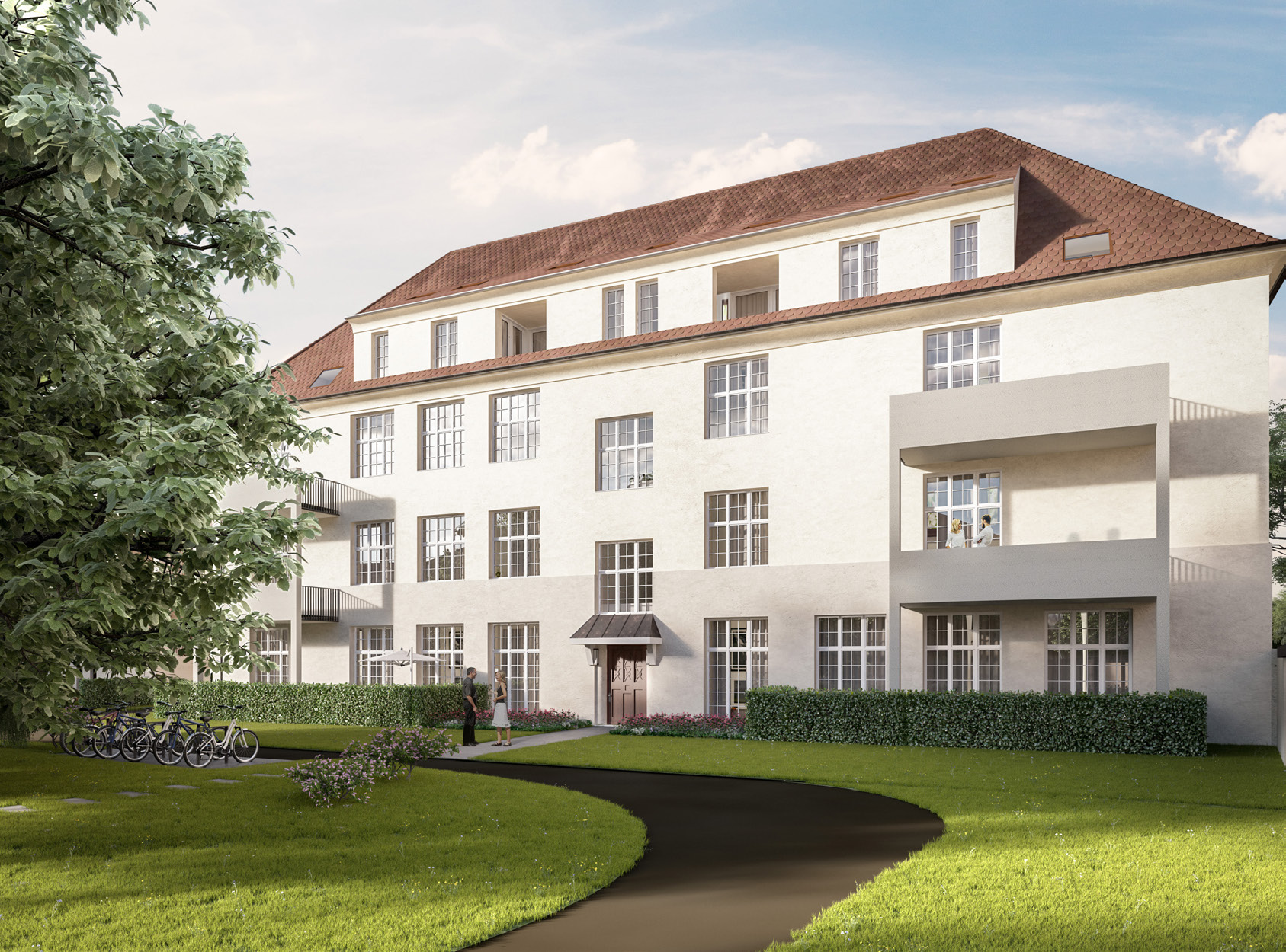 Stadt und Natur. Tradition und Moderne. Wohnkomfort und Wertsteigerung. Haus und Eigentum., Haus CS 82